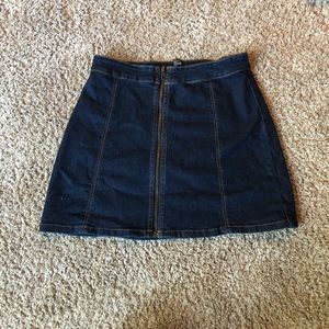 Forever 21 Jean Mini Skirt